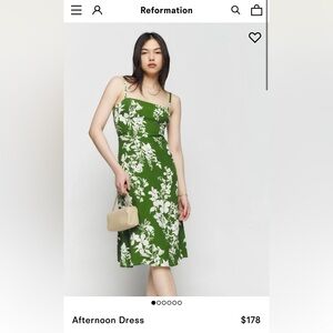 Reformation Afternoon Dress Mystique - Size 8